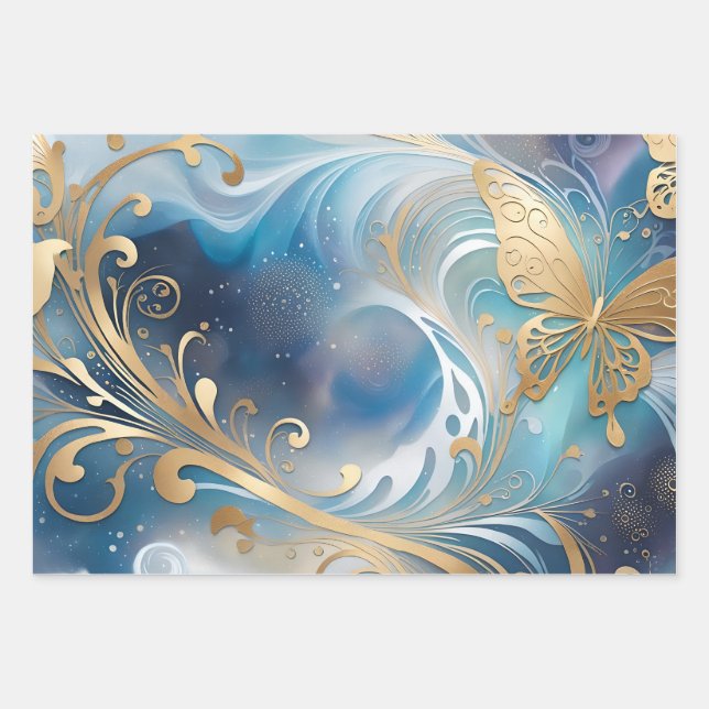 Fauna 1 - 001 geschenkpapier set (Vorderseite)