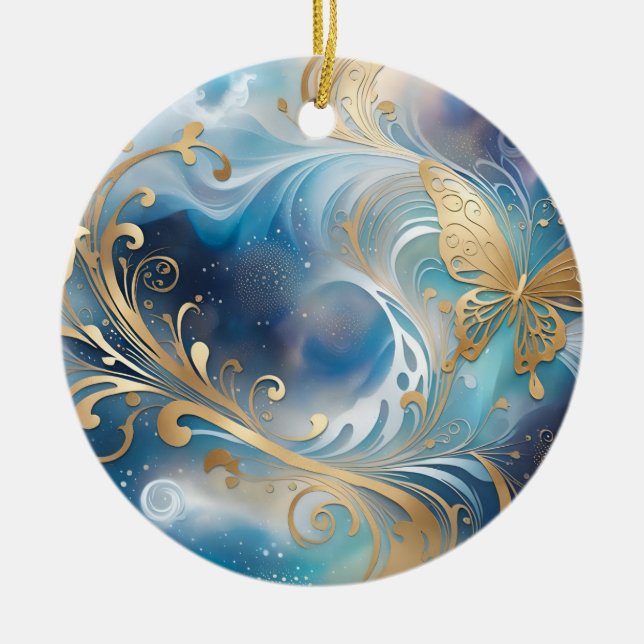 Fauna 1 - 001 keramik ornament (Vorne)