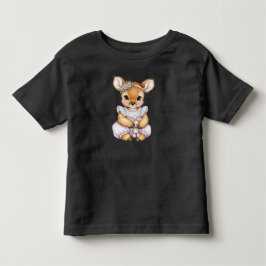 Fauna mit einem üppigen Hasen von Natasha Us Kleinkind T-shirt