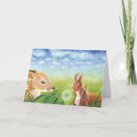 Fauna und Eichhörnchen
