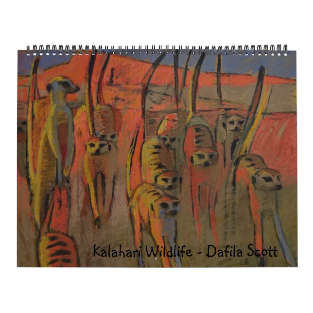 Faune de Kalahari - calendrier (Protection)