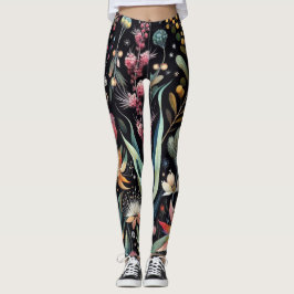 Faune de la flore Leggings de mode