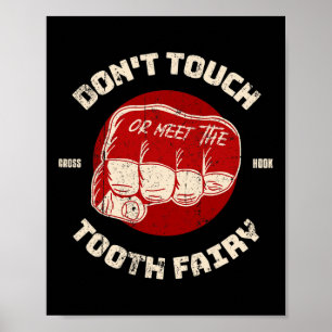 Faust Boxen Kickboxen Freikampf MMA Martial A Poster