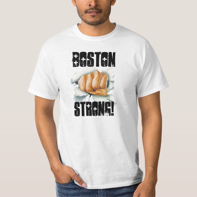 FAUST-DURCHBRUCH-SIEG-T-SHIRT BOSTONS STARKES! T-Shirt (Vorderseite)
