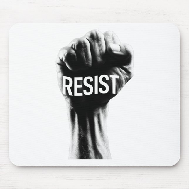 Faust halten mousepad (Vorne)