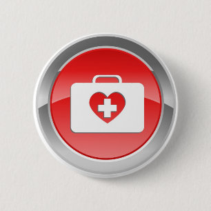 Faust-Liebe unterstützt Knopf Button