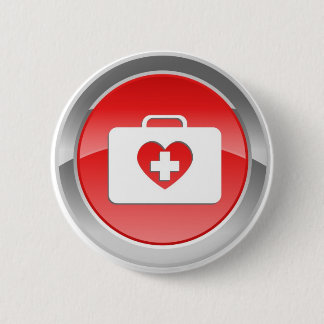 Faust-Liebe unterstützt Knopf Button