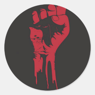 Faust Runder Aufkleber