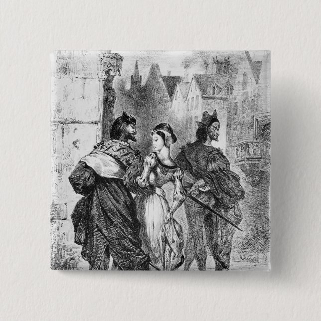 Faust-Sitzung Gänseblümchen Button (Vorderseite)