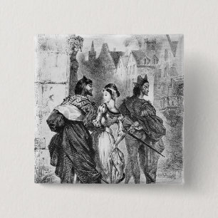 Faust-Sitzung Gänseblümchen Button