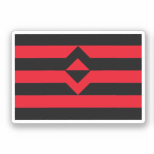 Faust Stolz Flagge Aufkleber