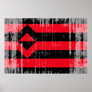 FAUST-STOLZ-FLAGGE POSTER