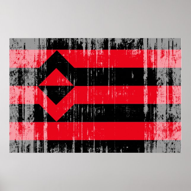 FAUST-STOLZ-FLAGGE POSTER (Vorne)