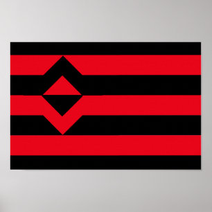 FAUST-STOLZ-FLAGGE POSTER