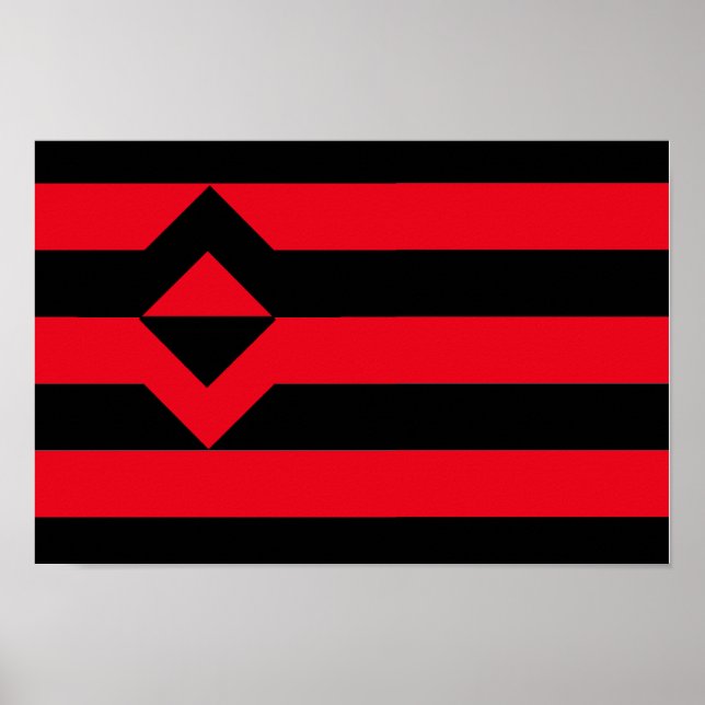 FAUST-STOLZ-FLAGGE POSTER (Vorne)