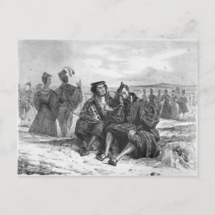 Faust und Wagner im Gespräch Postkarte