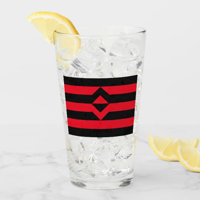 Faustdruckmarkierung Glas (Vorderseite Ice)
