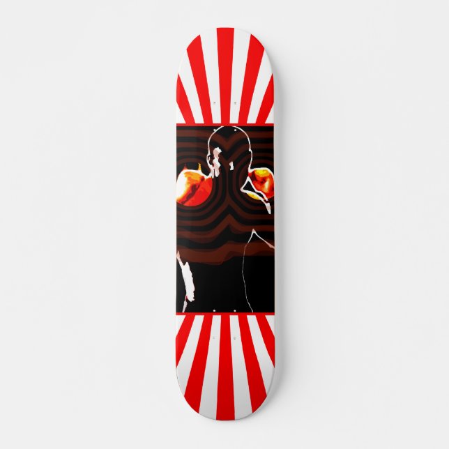 Fäuste des Feuers Skateboard (Vorne)