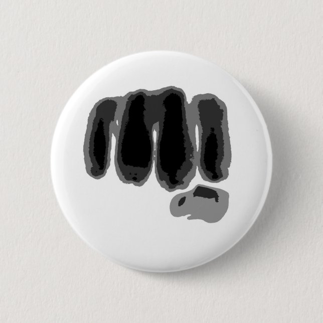 Faustrespekt Button (Vorderseite)