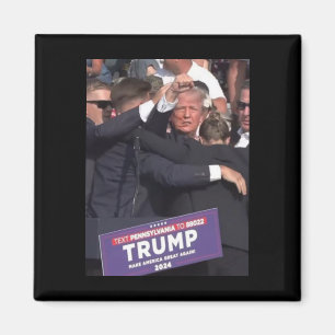 Faustschlag nach dem Shooting Premium Scoop Magnet