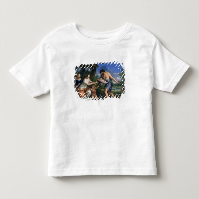 Faustulus anvertrauendes Romulus und Remus Kleinkind T-shirt (Vorderseite)