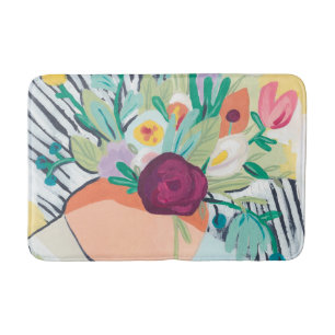 Fauvist Floral II Badematte