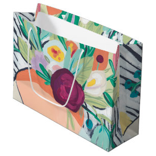 Fauvist Floral II Große Geschenktüte