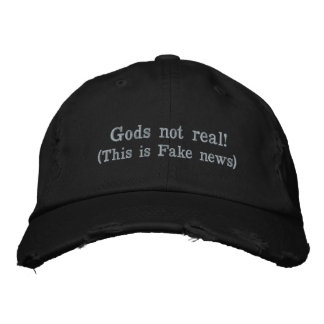 Faux casquette de nouvelles