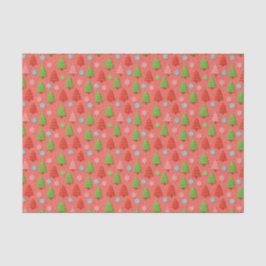 Faux Cookies in Clay Christmas Tissue Paper Seidenpapier