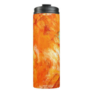 Faux digitale Pinselstrich nahtlose Textur. Bunt Thermosbecher