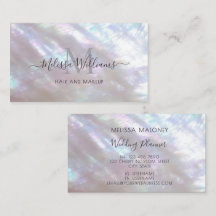 FAUX Holografischer Visagist Monogramm