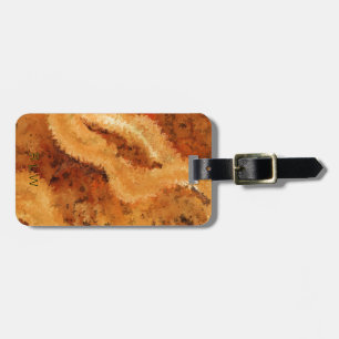 Faux-Holz-Maserung Gepäckanhänger
