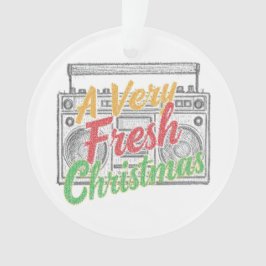 Faux Knit Style Musikliebhaber Ornament