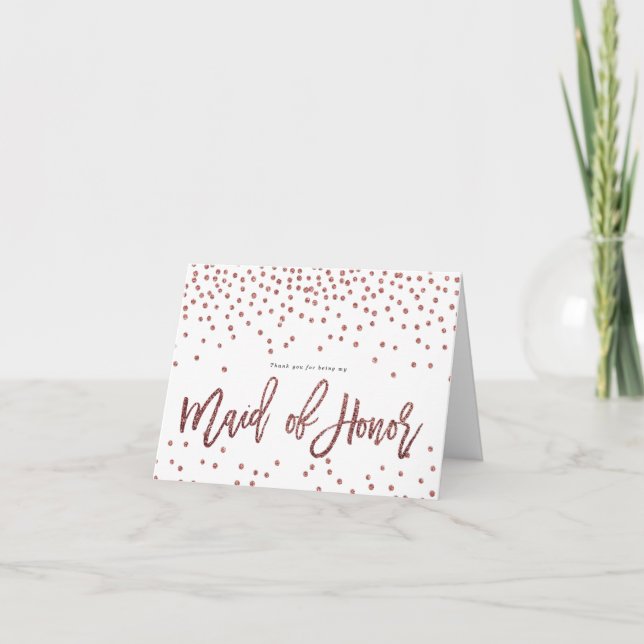 faux merci d'être ma bonne carte d'honneur (Devant)