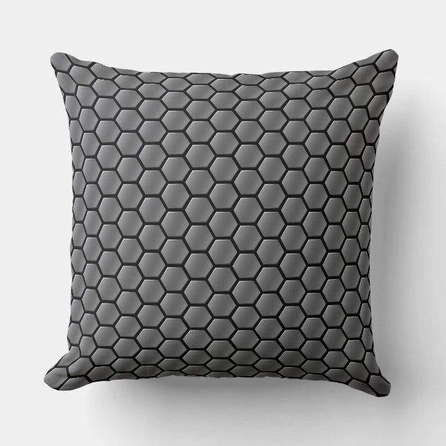 Faux Metal Motif lance des oreillers (Recto)