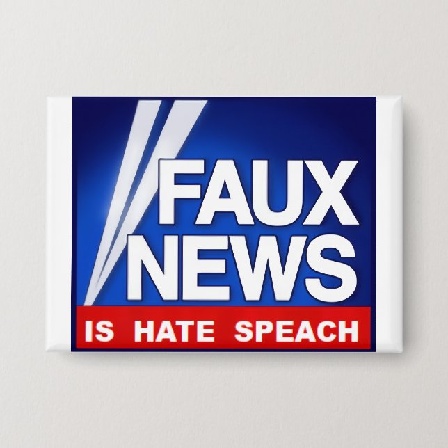 Faux News Button (Vorderseite)