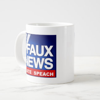 Faux News Jumbo-Tasse