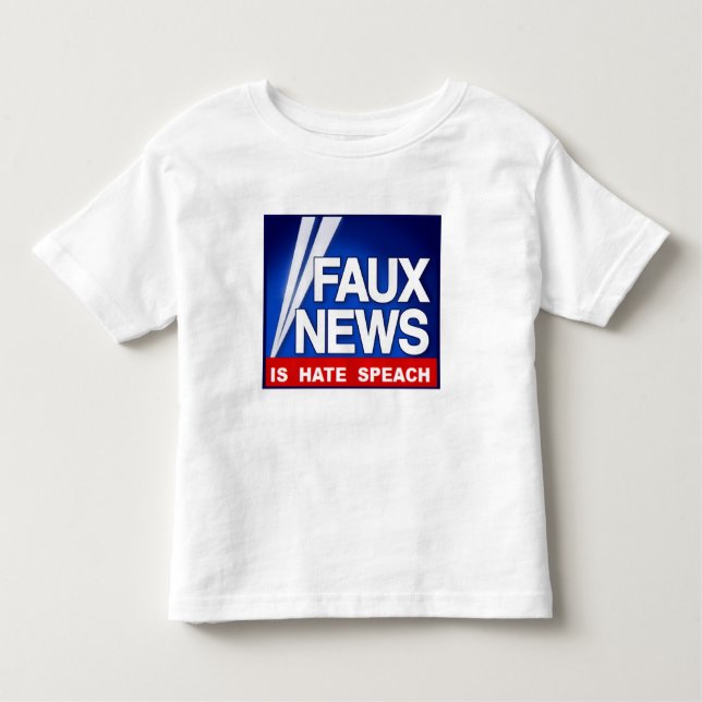 Faux News Kleinkind T-shirt (Vorderseite)