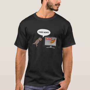 Faux News - pendant l'âge jurassique T-shirt