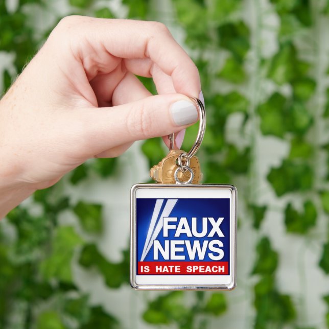 Faux News Schlüsselanhänger (Hand)
