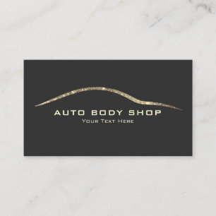 Faux Parties scintillant Automotive - Carte de vis