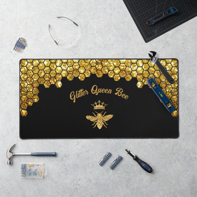Faux parties scintillant Queen Bee design (Poste de travail)