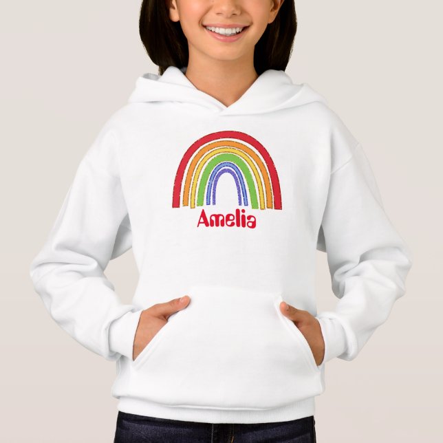Faux Parties scintillant Rainbow Ajouter un nom (Devant)