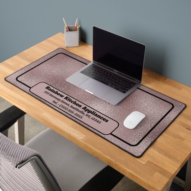Faux Pink Metallic pour son entreprise (Bureau 2)