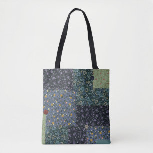 Faux Quilé Sur Tout Le Sac fourre-tout D'Impressio