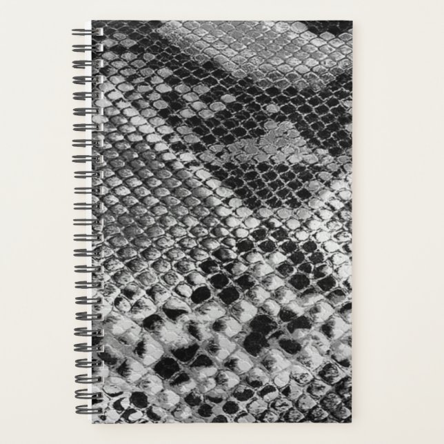 Faux SNAKESKIN ! Le noir et blanc sauvage de la na (Devant)