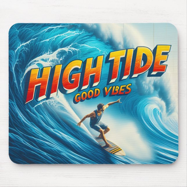 Faux Wrapped Canvas Print Mousepad (Vorne)