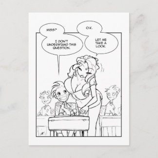 Fave Teacher Postkarte