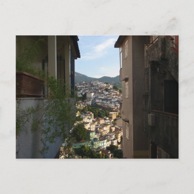 Favela Postcard Postkarte (Vorderseite)