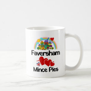 Faversham, Kent UK Lieben Mince Pies Kaffeetasse